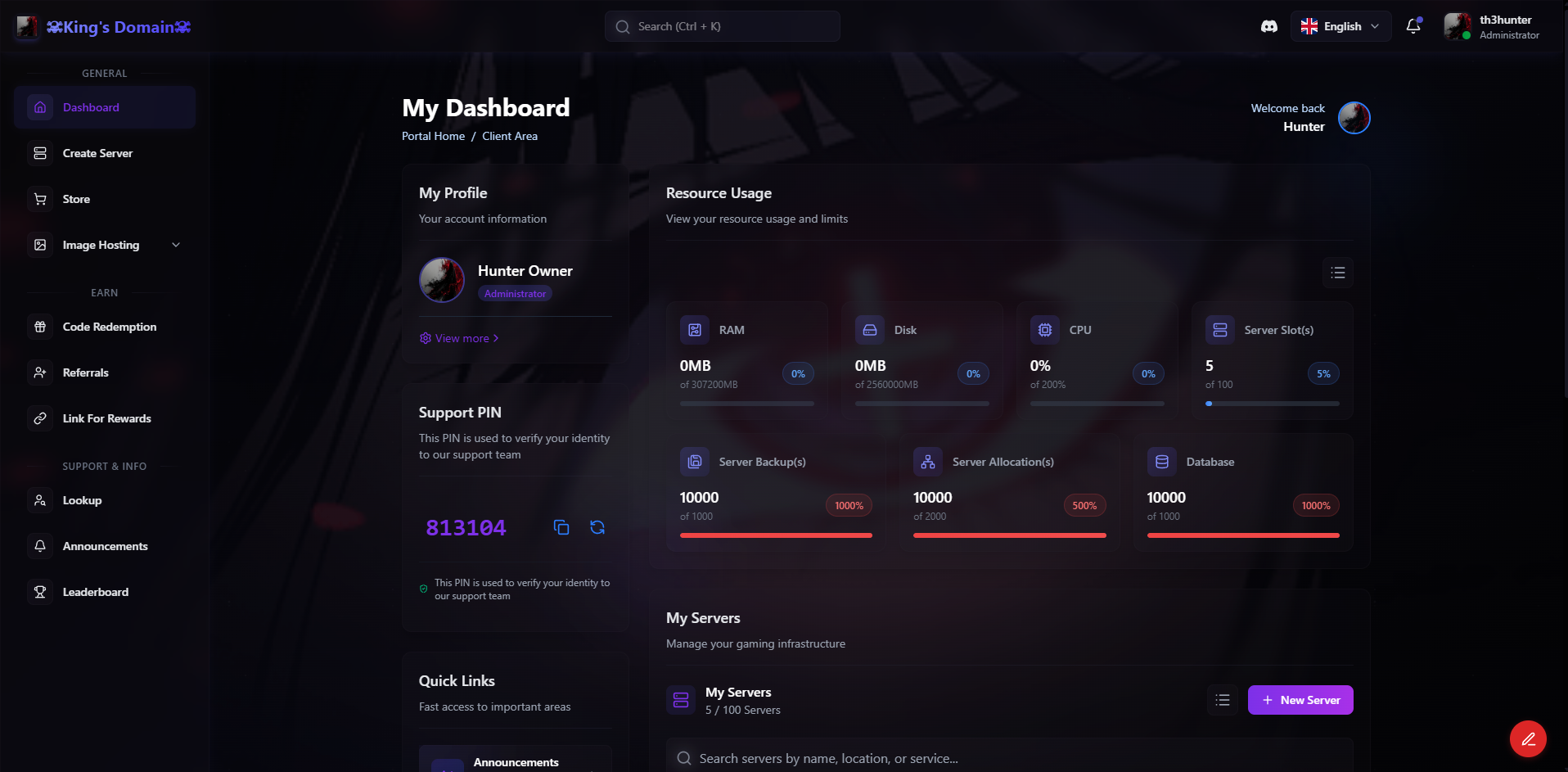 Dashboard Preview